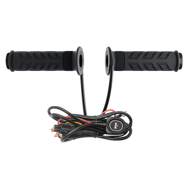Electric Hand Warmer Grips Motorcycle Heated Hand Grips Simple Install for Bikes