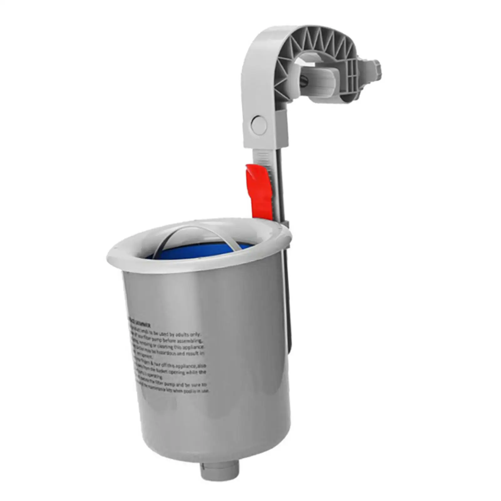 

Automatic Pool Skimmer Wall Mount Floating Pool Filter Pool Maintenance Cleaner with Basket Durable Surface Skimmer Leaf