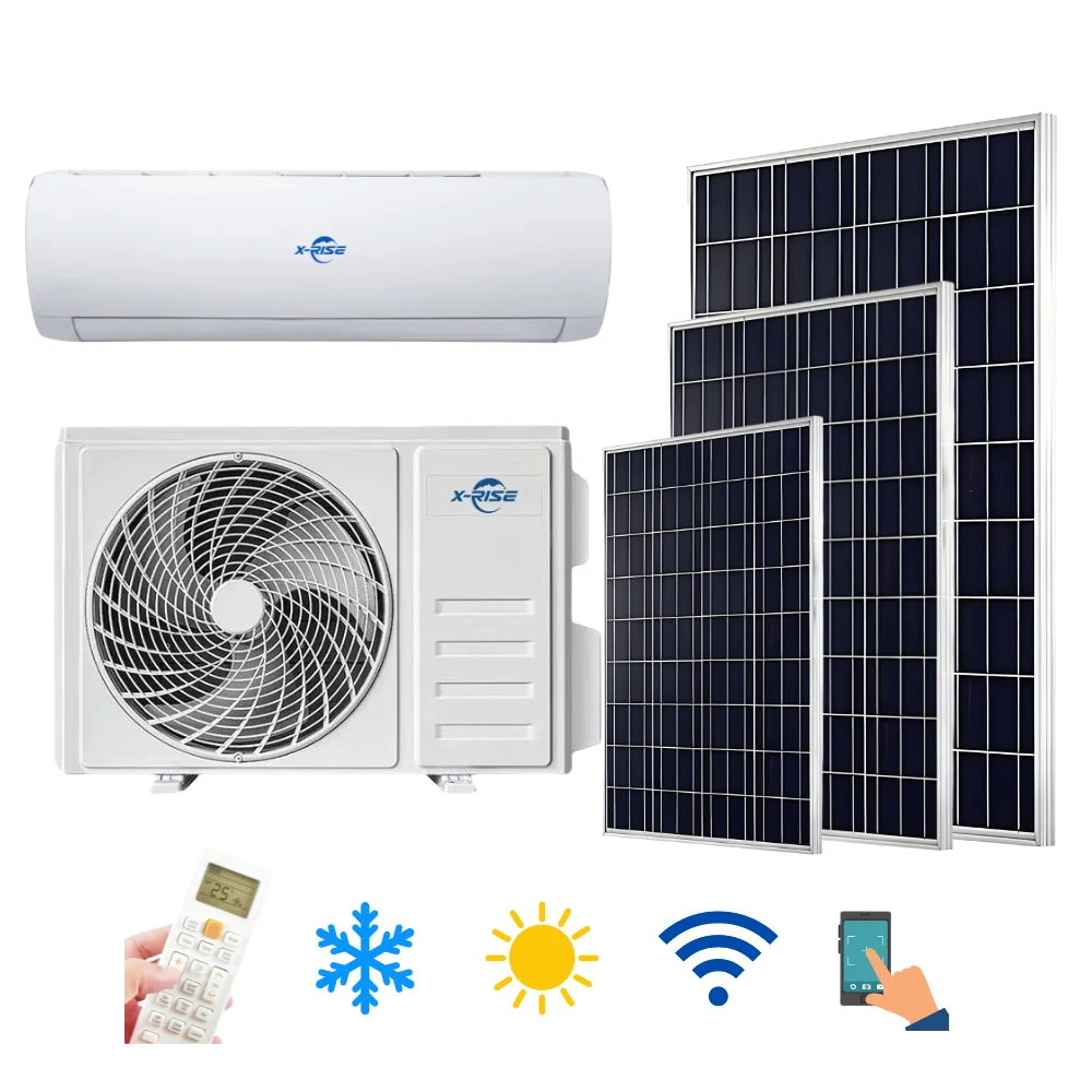 

AC/DC Hybrid Solar Air Conditioner in 9000BTU 12000BTU 18000BTU 24000BTU Variants