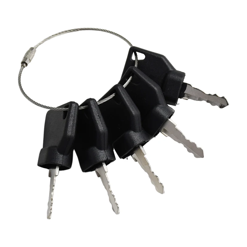 5Pcs Ignition Key 701/45501 70145501 Compatible with JCB Loader 1400B 1550B 1600B 1700B 214 215 216 217 3CX 4CX