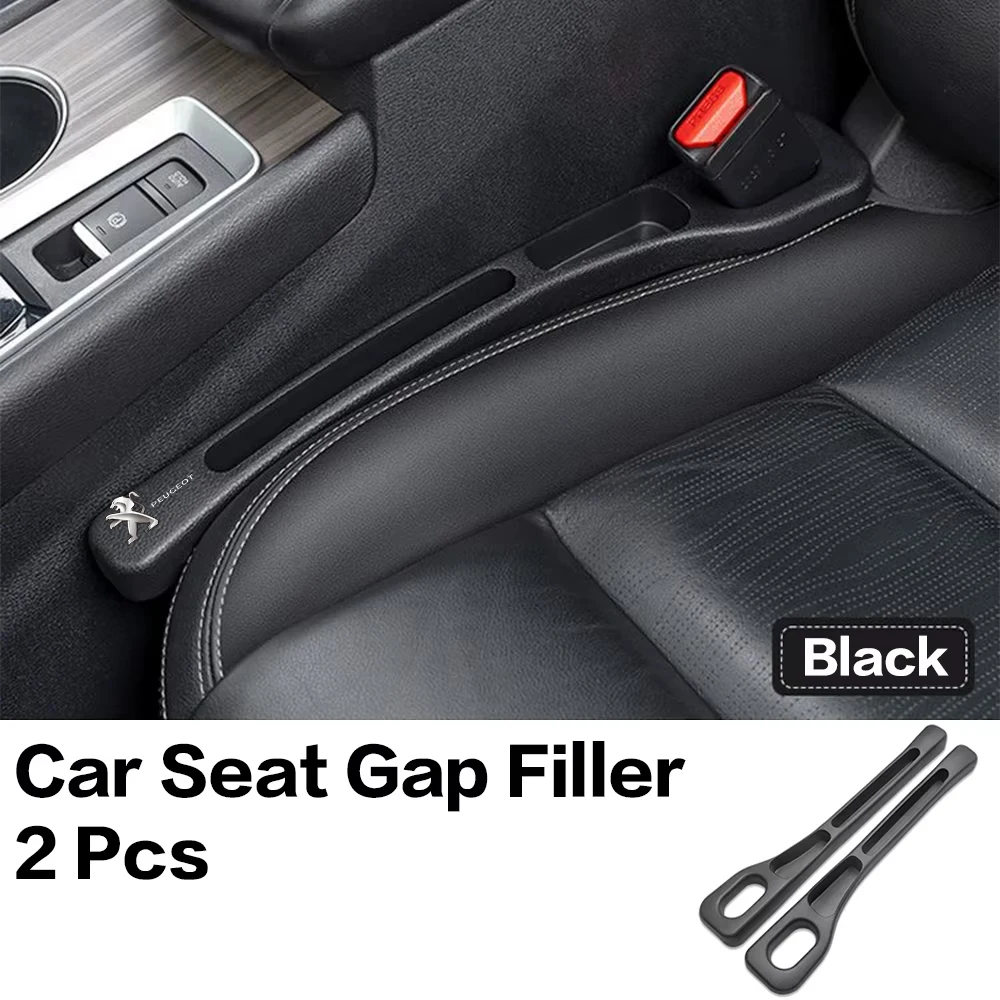 2Pcs Car Seat Gap Filler Seat Crevice Storage Box Bag For Peugeot 308 206 207 407 607 108 208 301 308 508 608 107 BB1 HX1