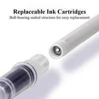 CROMA многоразовые прямые жидкие акриловые маркеры с мягким кончиком, способные к слоям, моющиеся акварельные кисти, товары для рукоделия — изображение 3