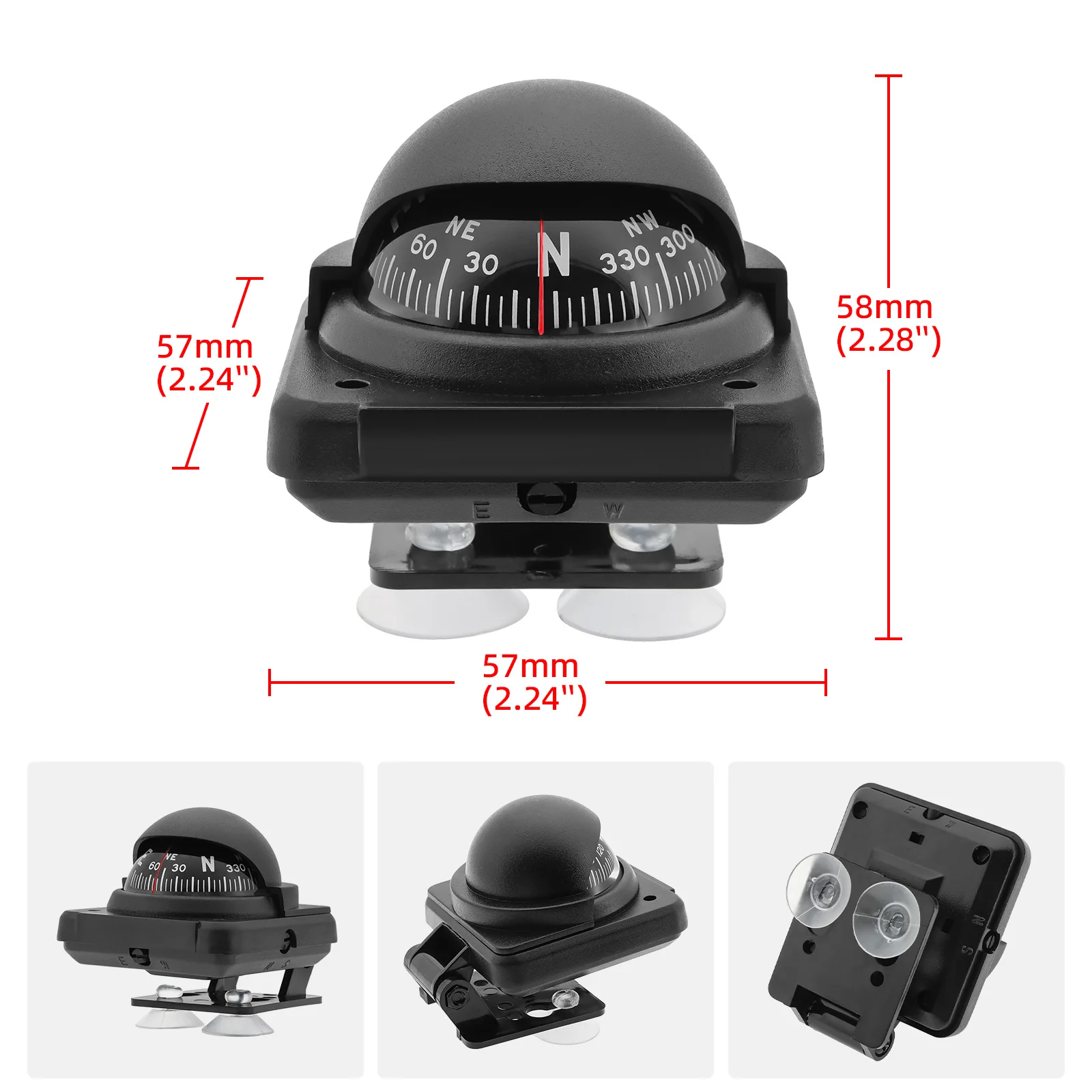 Vehicle Navigation Car Compass Outdoor Marine Boat Magnetic Compass Sea Electron