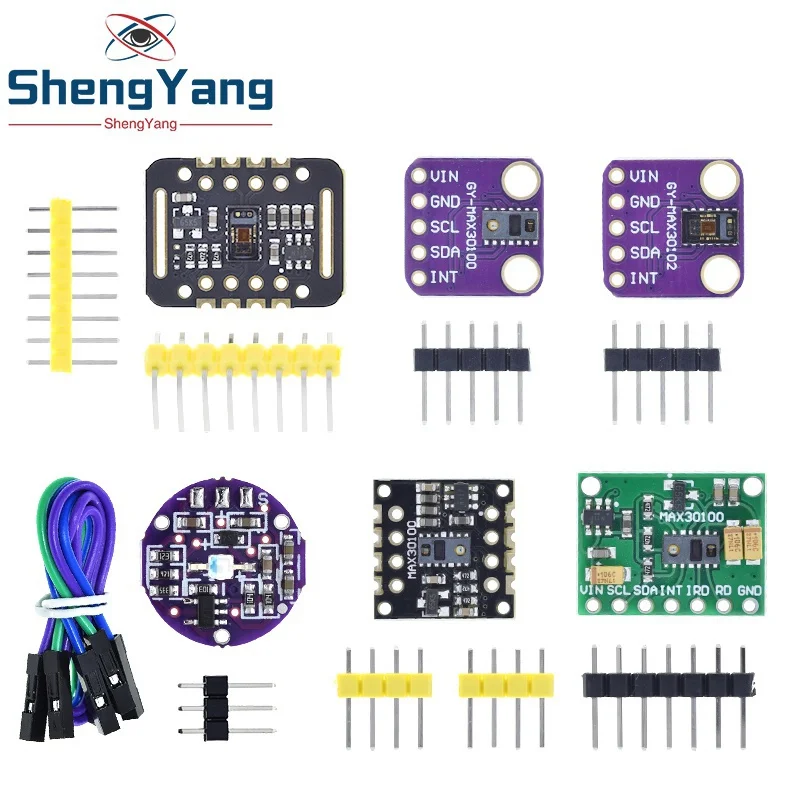 MAX30102 MAX30100 Herzfrequenzsensoren Modul Pulserkennung Blutsauerstoffkonzentrationstest für Arduino Ultra-Low Power