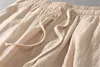Linen Pants Men Plus Size 9XL 8XL Pants Summer Linen Trousers Male Fashion Casual Solid Color Pants Big Size 8XL 9XL 6