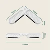 Bathroom Shelves Punch-free Revolving Rack Wall-mounted Corner Shelf Shower Storage Holder Kitchen Wall Storage Rack Organizer 6