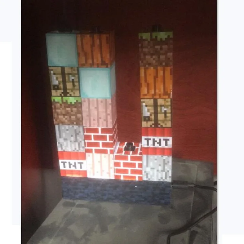 Minecraft Blocks Papercraft Tnt