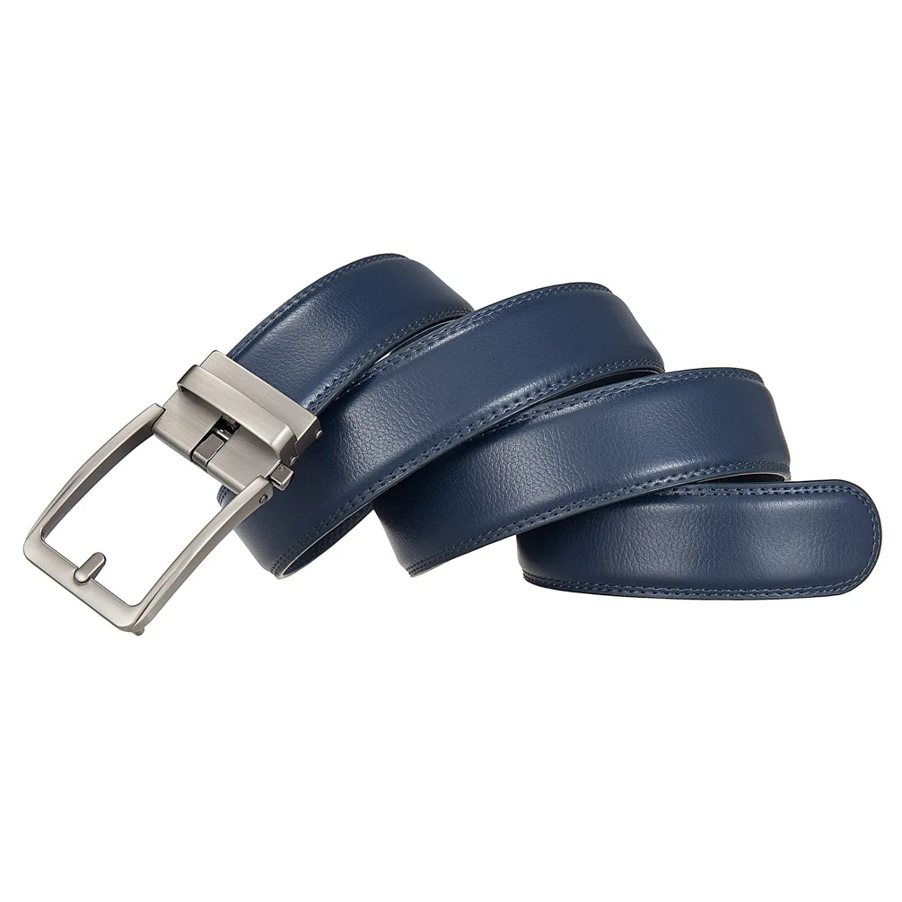 3,5CM Automatische Schnalle Herrengürtel Designer-Gürtel Hochwertige Luxusmarke Schwarz Gelb Weiß Blau Übergrößen-Gürtel für Herren – Detail 17