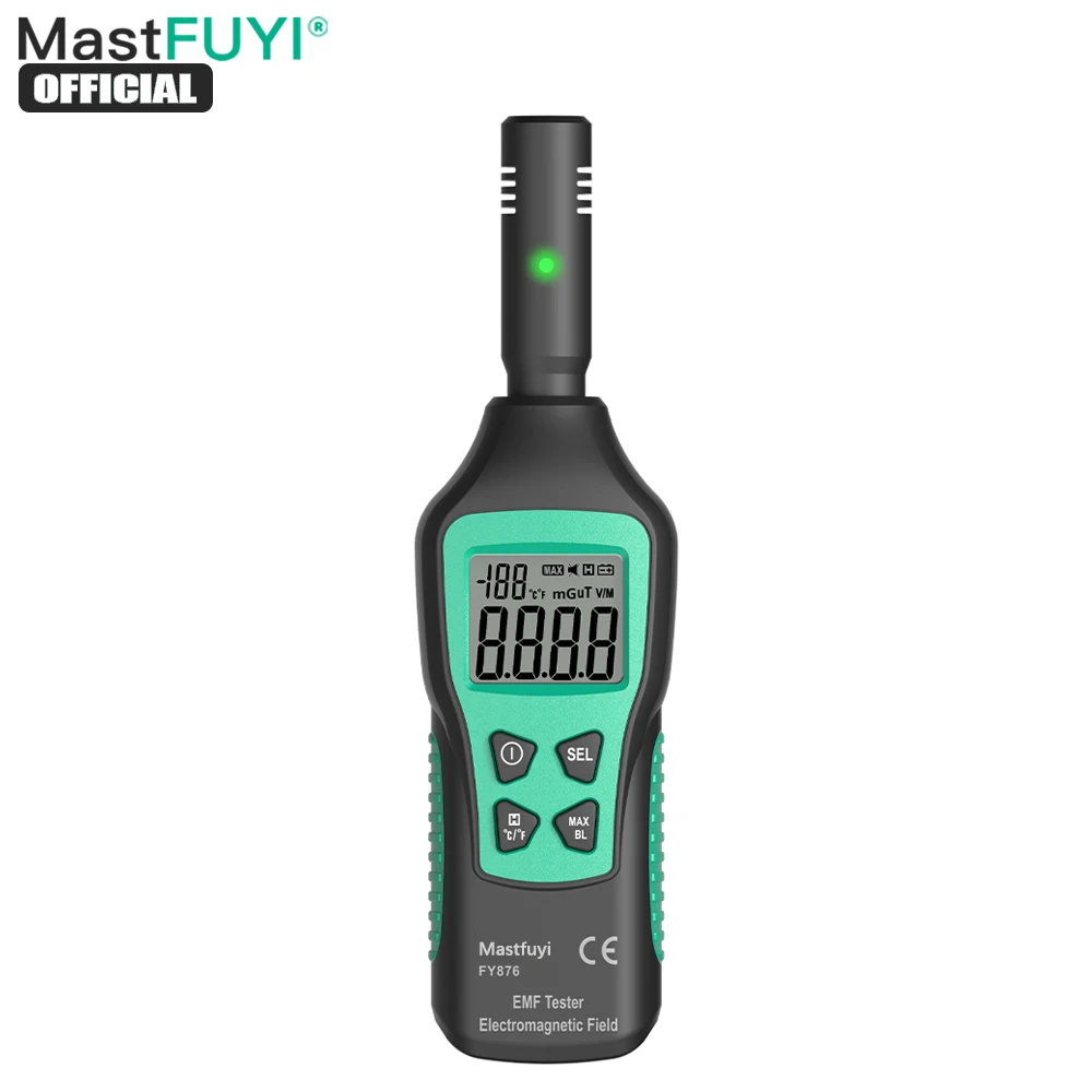 MASTFUYI Radiation Dosimeter EMF Meter Electromagnetic Radiation Detector Household High Precision Wave Radiation Tester Monitor