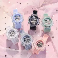 Fashion Sport Watch Student School Electronic Watches Alarm Clock Luminous Waterproof Men Women Kids Multifunction Digital Watch 2