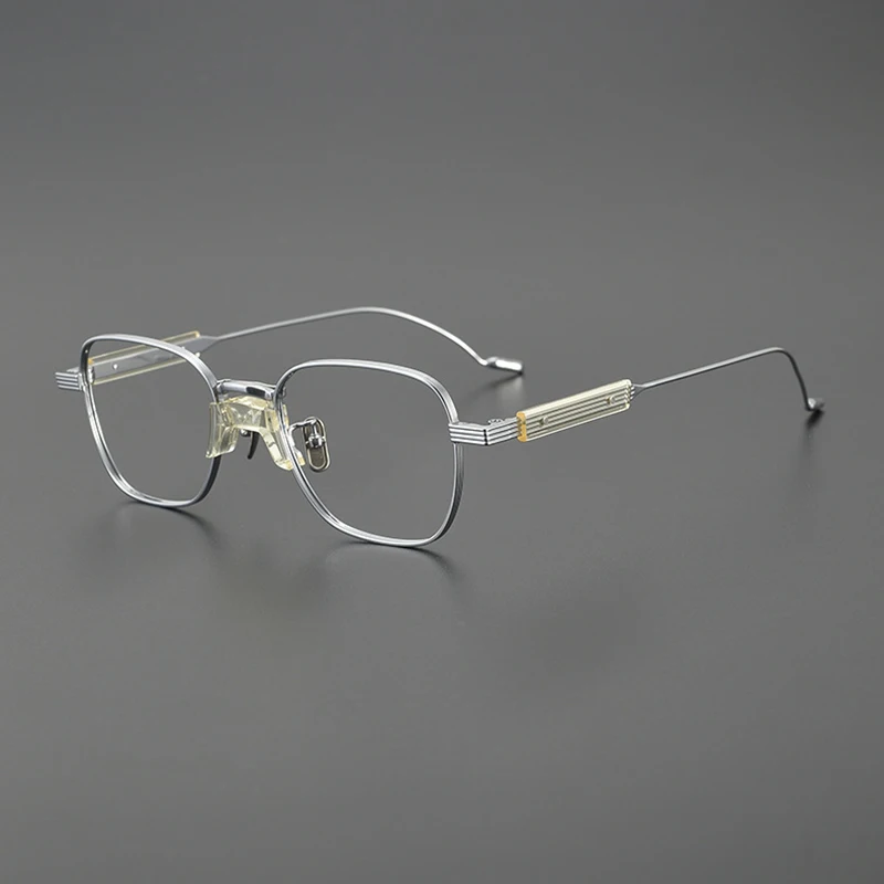 

New Fashion Square Classic Glasses Frame Men Designer Pure Titanium Optical Eyeglasses Women Myopia Reading Personalized Eyewear