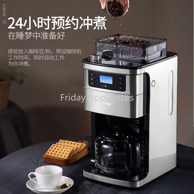 

Drip Coffee Maker Home appliance Automatic milk frother Espresso Coffee Maker machine 20bar manual espresso coffe machine