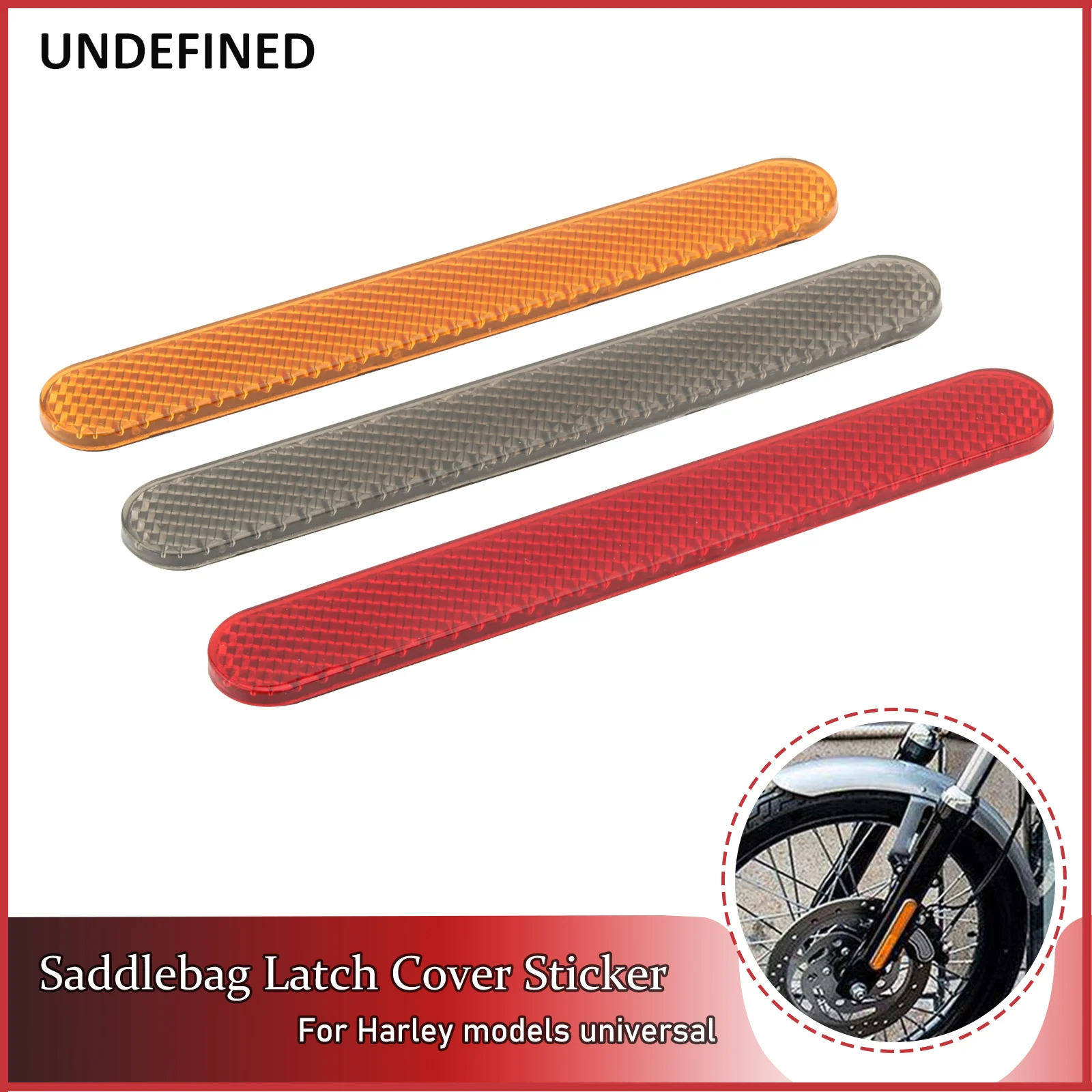 GZYF Autocollant réfléchissant pour Fourche Avant de Moto pour Tous Les curseurs de Jambes inférieures (Gauche et Droite