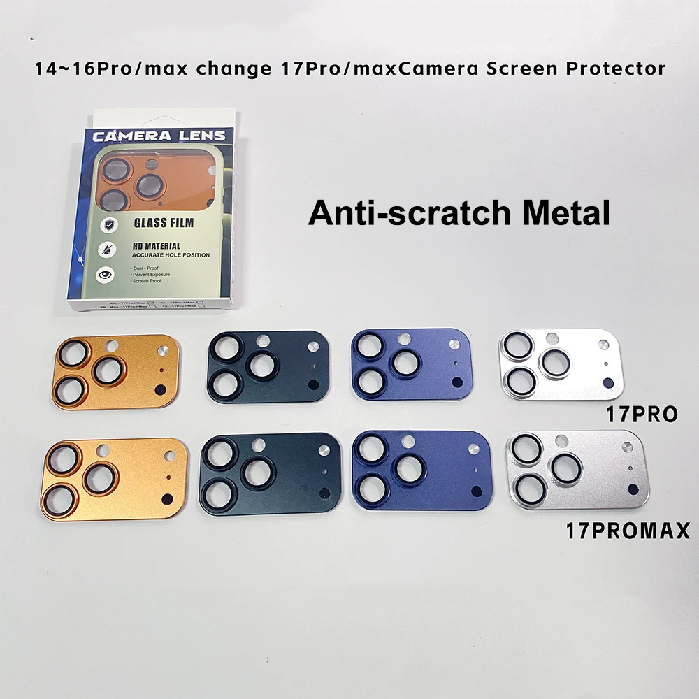 Premium Metal Camera Protector - Anti-Scratch Lens Film Upgrade