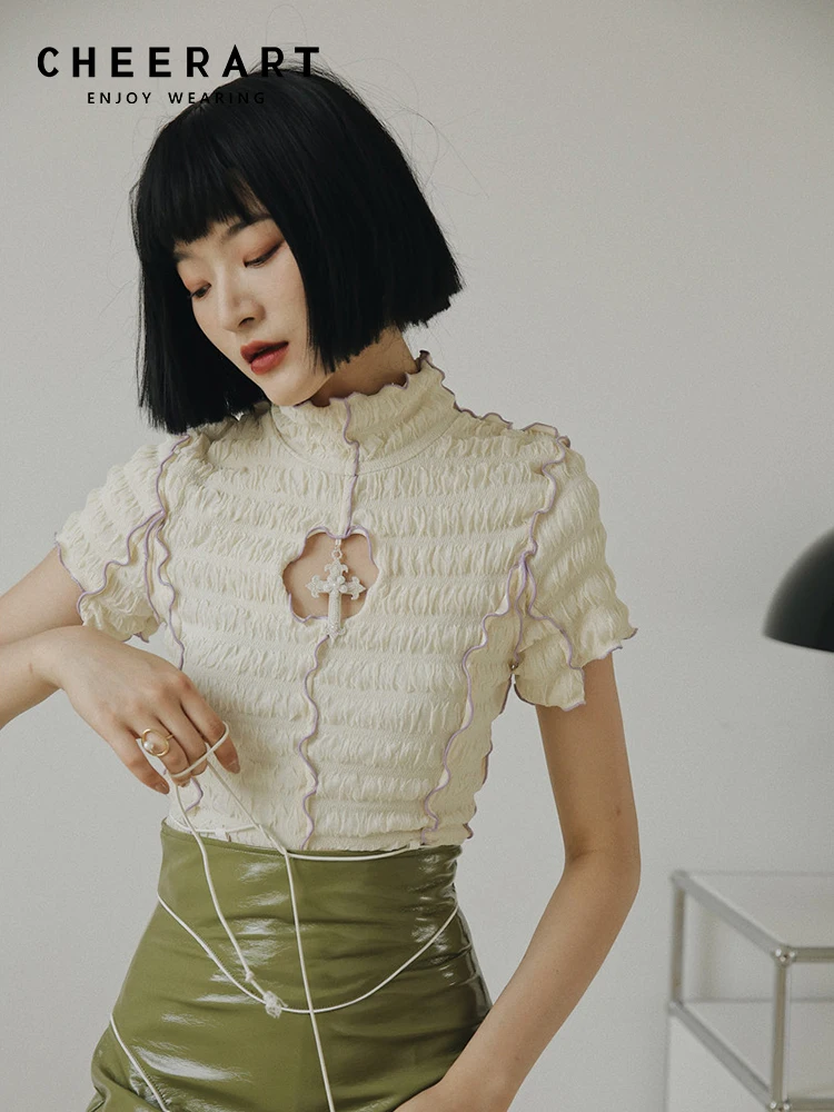 womens frilly tops