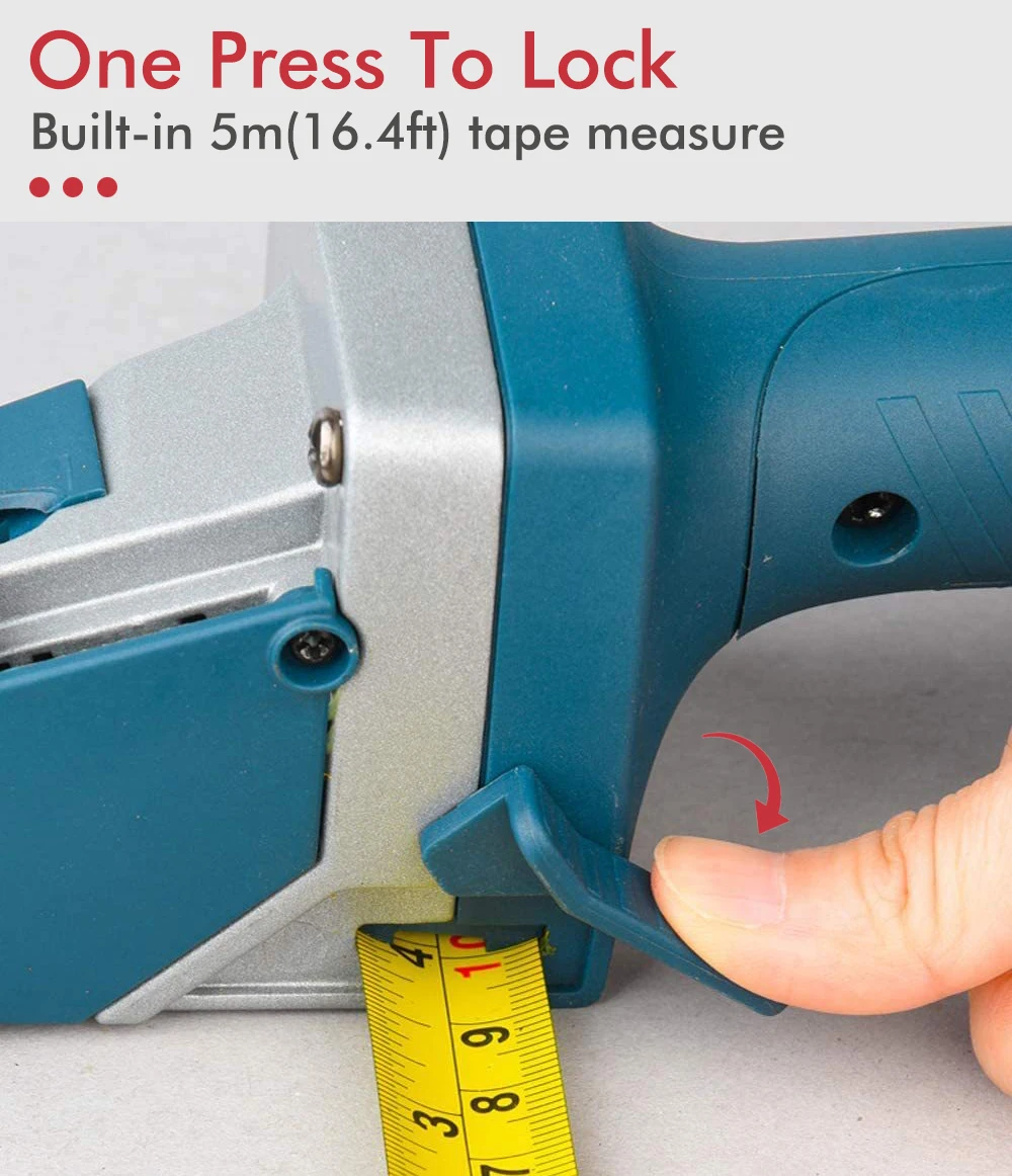 Alçıpan yüzeyinde düz çizgiler çizen alet