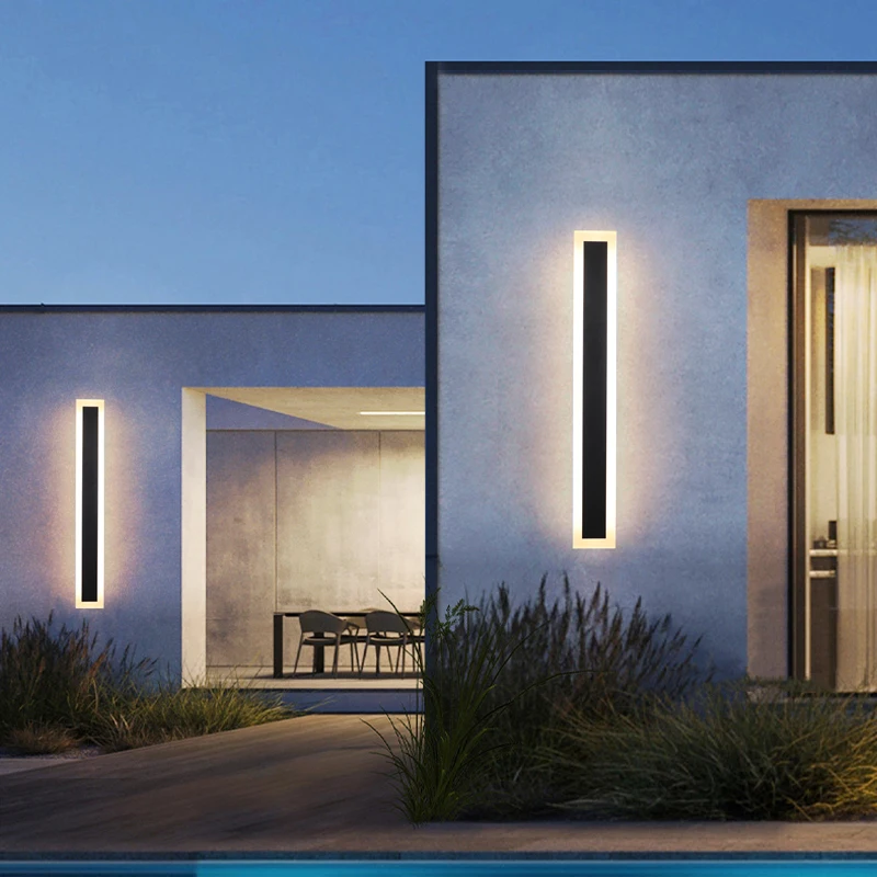 LED Wall Lamp for Outdoor Long Strip wall light