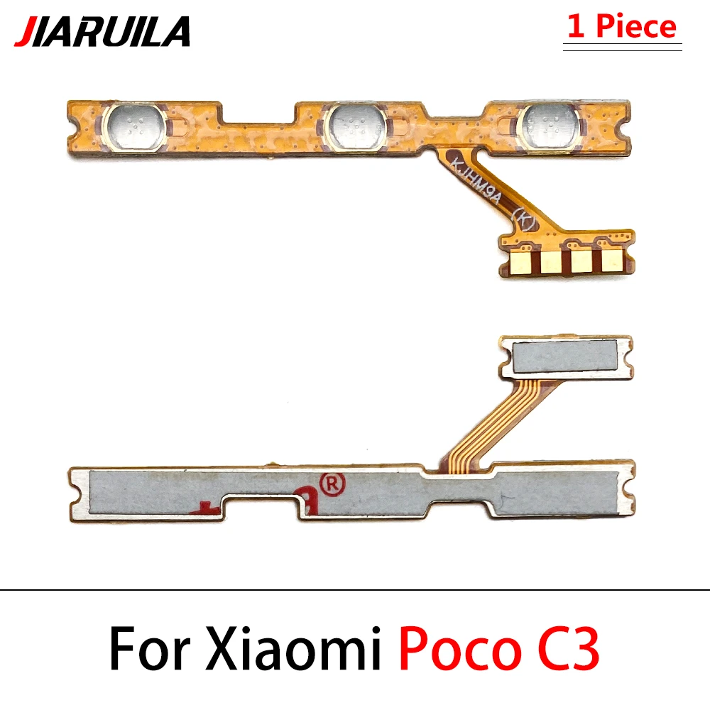 NEW Power On Off Volume Side Button Key Flex Cable Replacement For