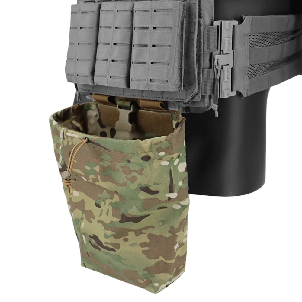 Taktische Doppel Dump Tasche Recycling Tasche Diverse Tasche Magazin Lagerung Tasche Für Haken Schleife Taille Gürtel Jagd Weste Zubehör Tasche – Detail 9