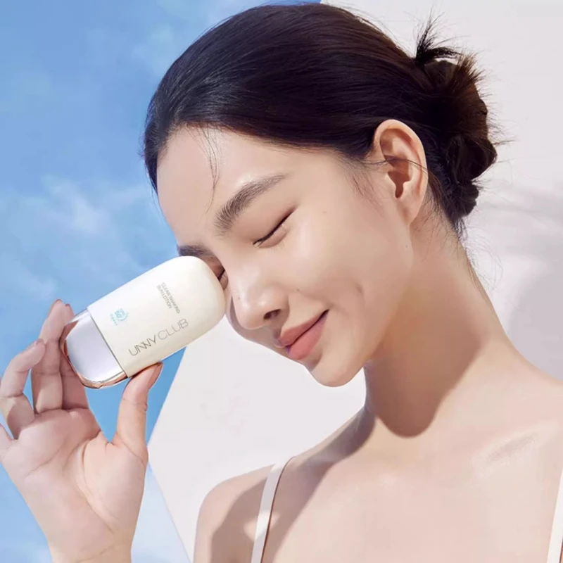 unny SPF50++ sunscreen face and body whitening UV protection waterproof and sweat proof isolation cream