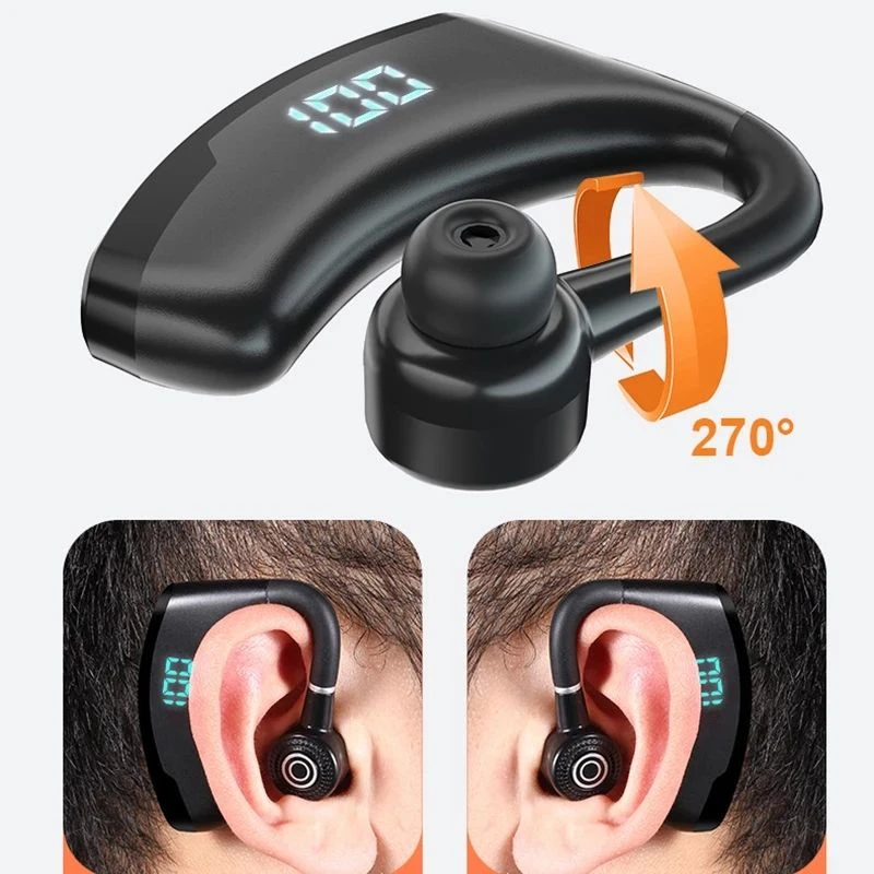 V9S Bluetooth 5.2 Earphone Sport Driver Car Wireless Headphone With Mic HD Handsfree Calling Stereo Music Business Headset 3