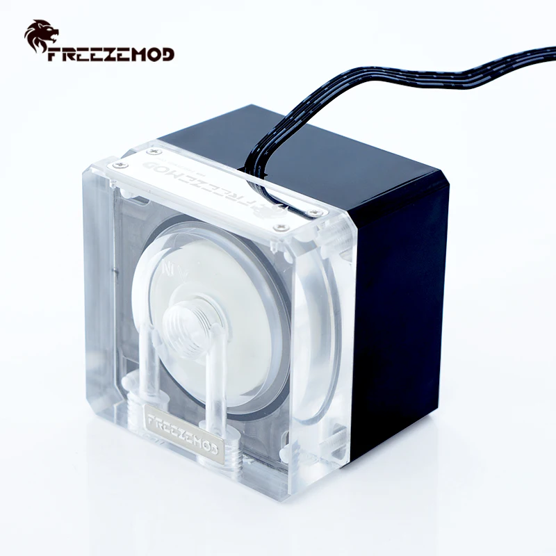 Zemod-pc Bomba de Refrigeração de Água Bomba Silenciosa Pwm Regulação de Temperatura Integrada Fluxo 800lh Pu-fs4m-j Mudo - Imagem 2
