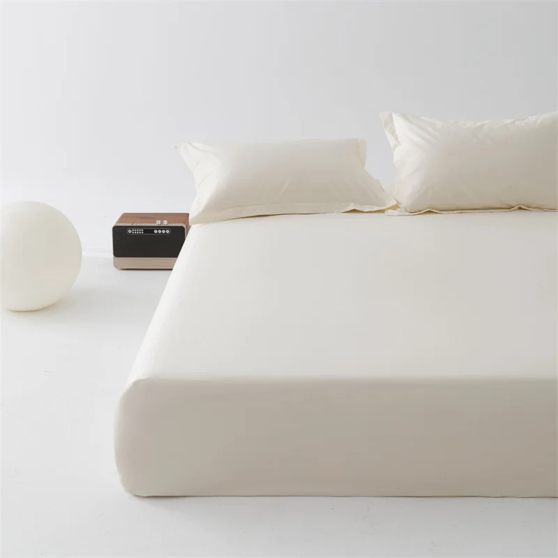 

Sheets and fitted sheets pure cotton bedspread white thickened 2023 cotton long staple cotton single piece