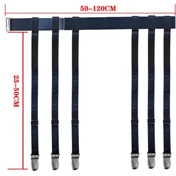 Thigh High Stockings Garter Belt for Women Girls Adjustable Elastic Leg Sock Suspenders Belt Lingerie Garter Lady Stocking Belt 4