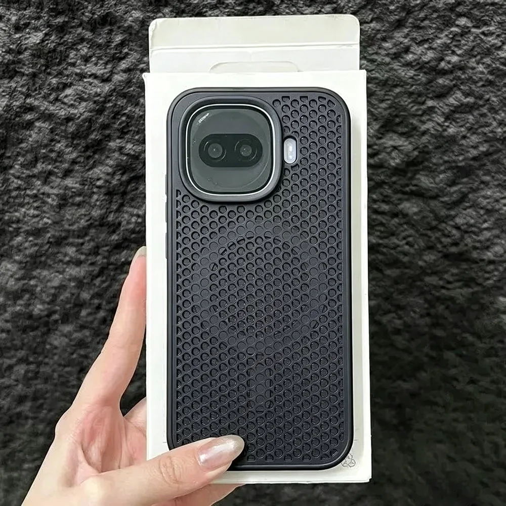 Magnetic Cooling Mesh Breathable Shockproof Case with Heat Dissipation