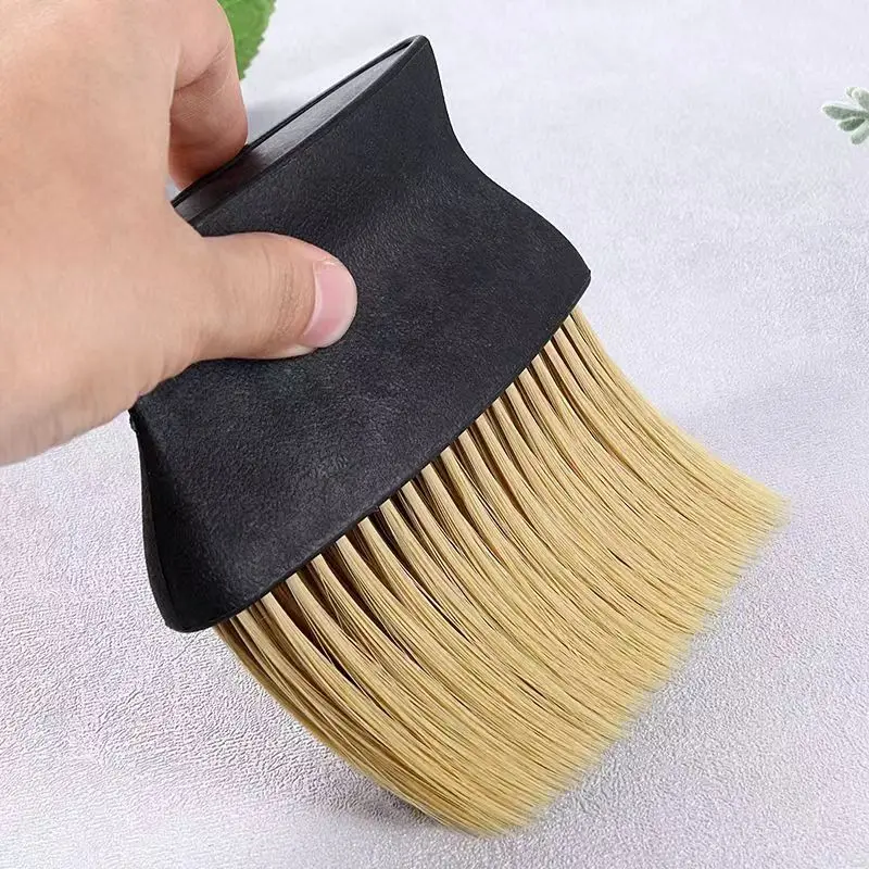 Hair Clean Hairbrush Soft Neck Face Duster Brushes Barber Beard Brush Salon Cutting Hairdressing Styling Tools Clean Brush hair styling brush