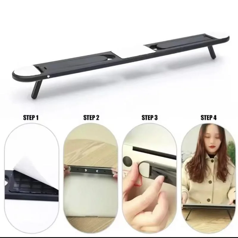 Universal Notebook Cooling Stand Laptop Riser Bracket Adjustable Lightweight Accessory for Desk School