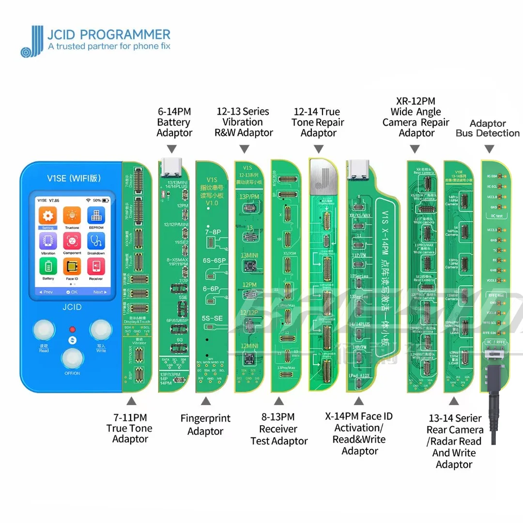 JCID RFFE JC V1S PRO Bus Detection Adapter V1SE RFFE Detection