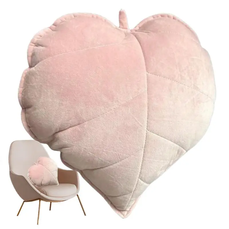 

3D Leaf Throw Pillow Decoration | Aesthetic Throw Pillows Soft Back Cushion For Bedroom Childrens Room Nursery Room Cushion