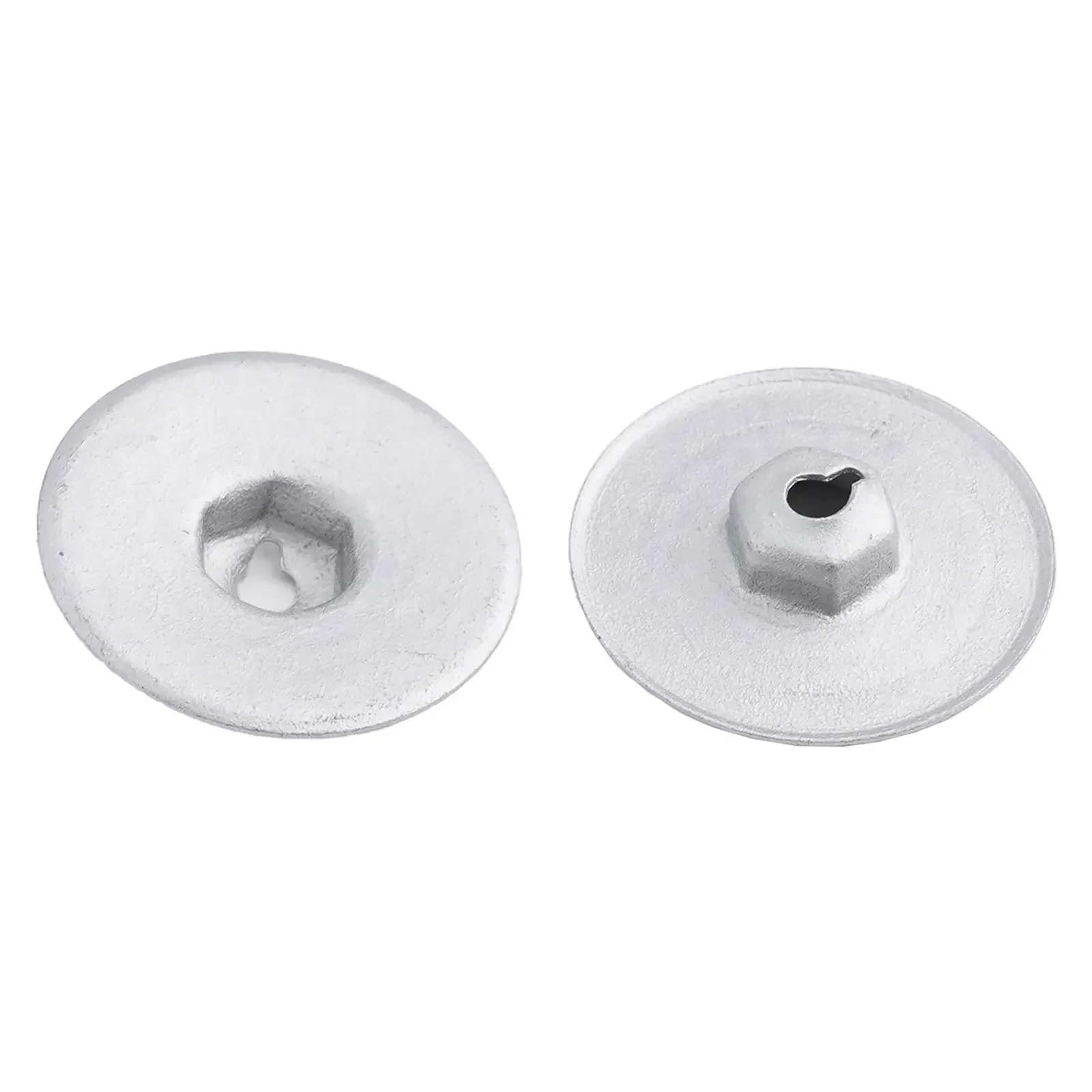 07146949380 Nut Sheet Heat Protection 3cm/1.18" Direct Replacement Metal Nuts Silver Direct Replacement Drive Shaft Cover Case