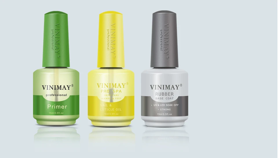 VINIMAY Base & Top Coat Gel Nail Polish