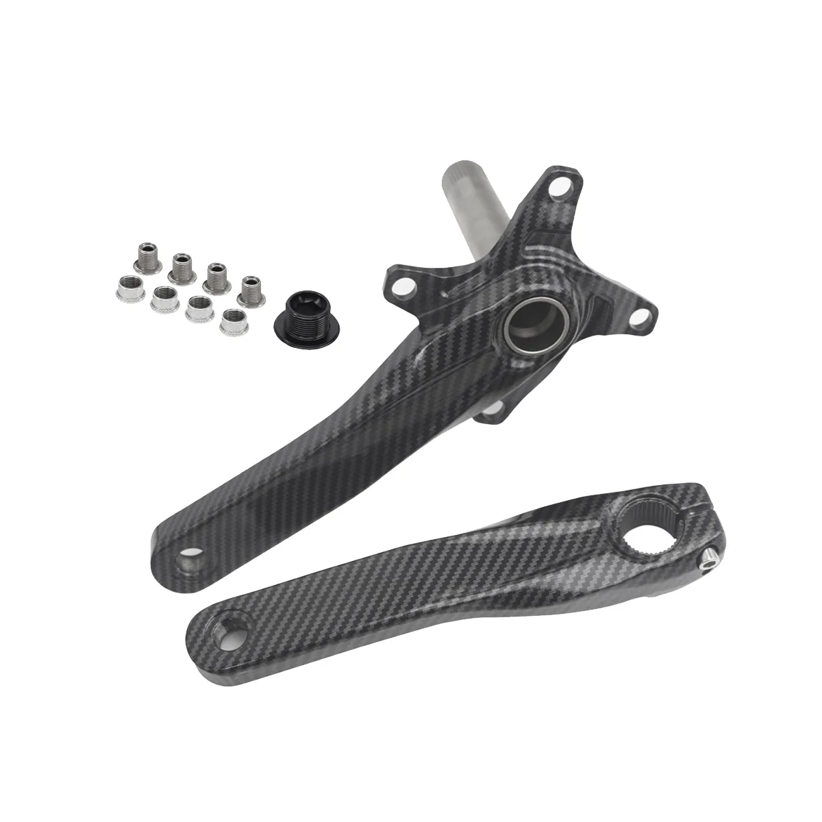 

Велосипедный Кривошип Ultra светильник из углеродного волокна 104BCD BB68 Кривошип горного велосипеда Bike Кривошип 8/9/10/11 скорость длина 170 мм