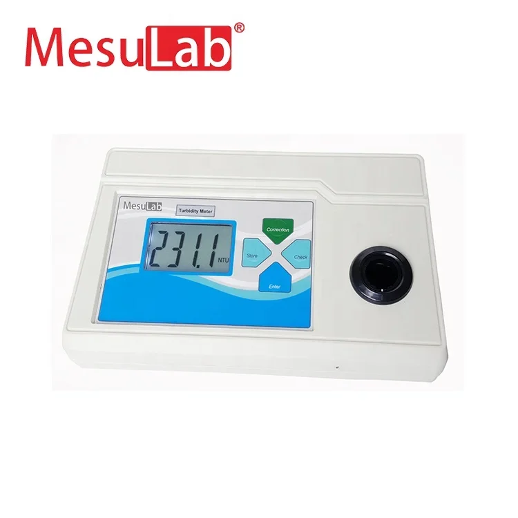 

Mesulab laboratory handheld meter with standards turbidity