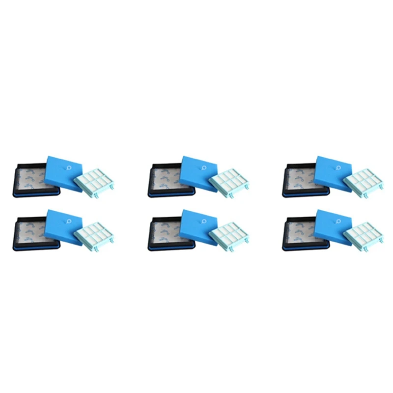 

Набор из 6 фильтров для пылесосов Powerpro Compact FC9331 FC9332 FC8010