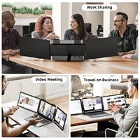 Amoudo14 Inch Dual Portable Monitor 1920*1080P IPS Portable Triple Monitor with USB-C Port for 14-16.5" Laptops Windows/Mac Xbox - Image 6
