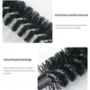 Small Round Hair Brush Wooden Handle Mini Round Hair Styling Brush for Short Hair Blow Drying 3