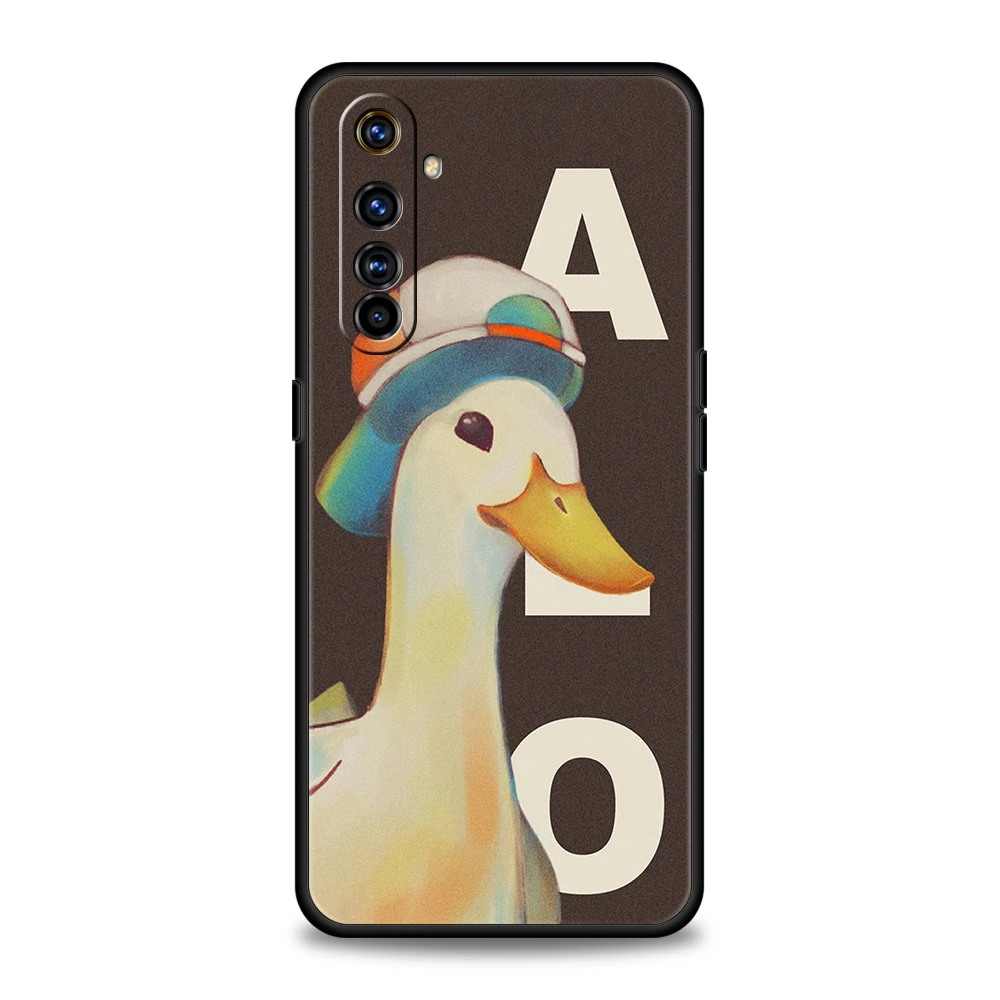Cartoon Cute Goose Game Phone Case - Shockproof Silicone Shell