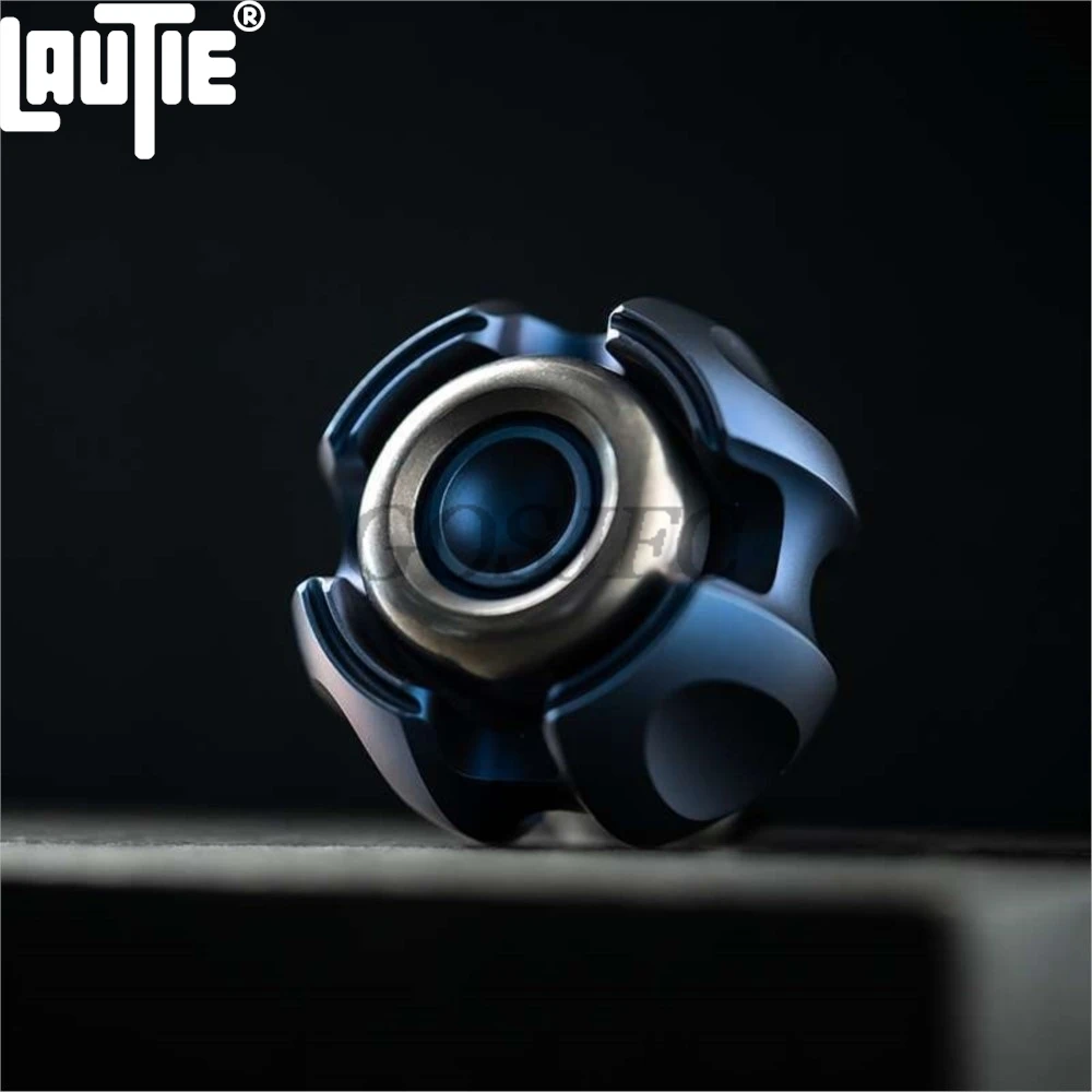 LAUTIE  Noiz タングステン 絶版　フィジェットトイ　ハンドスピナー Lautie edcメタルフィジェットスピナー、noizシリーズ、大人の