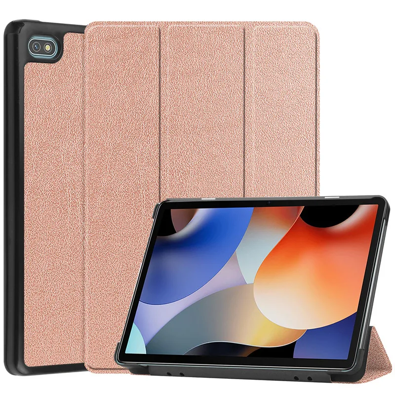 Husă pentru Blackview Oscal Pad 10, cu magnet, pliabilă, din piele, cu suport, pentru tabletă, pentru Oscal Pad 10, 1 inch, husă inteligentă, 10,1"_voghion.com