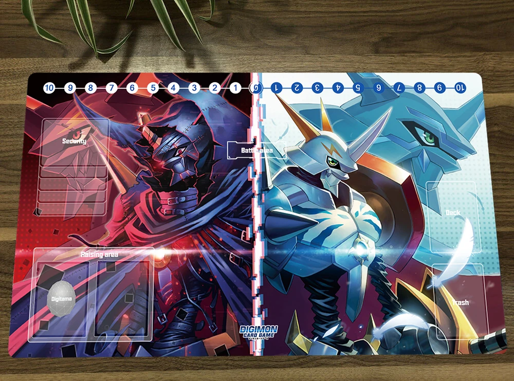 Настольная игра Digimon игровой коврик для дуэли Omnimon торговых карт мыши DTCG TCG
