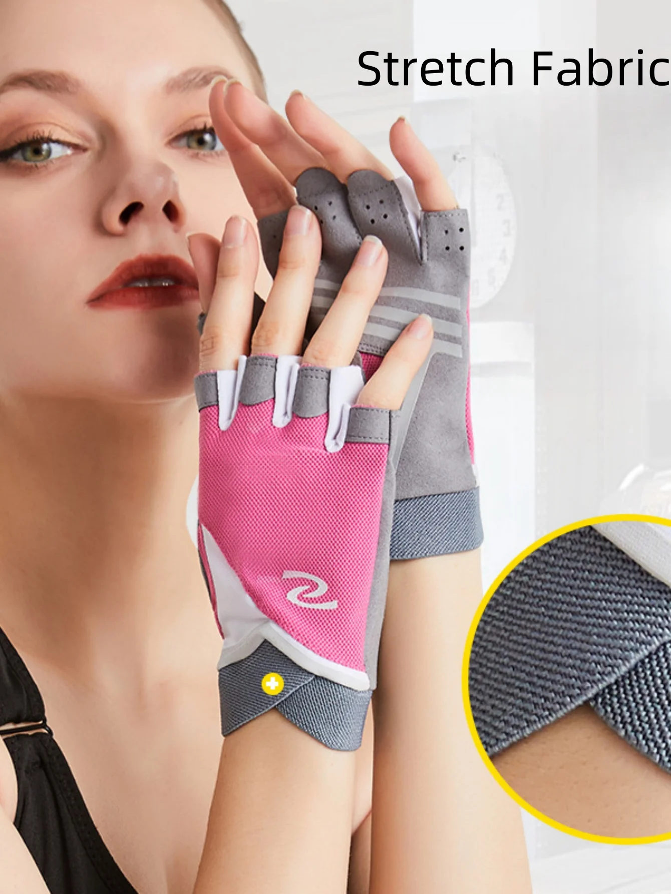 Half Finger Cycling Gloves Anti-slip Breathable Shockproof Wear-resistant Outdoor Fitness Boxing Running Unisex Gloves 2