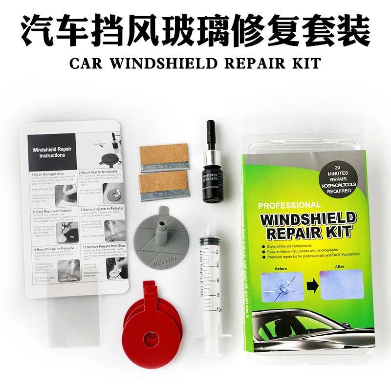 Windshield Repair Kit Crack Glass  Car Windshield Diy Repair Tool Kit -  Car Repair - Aliexpress