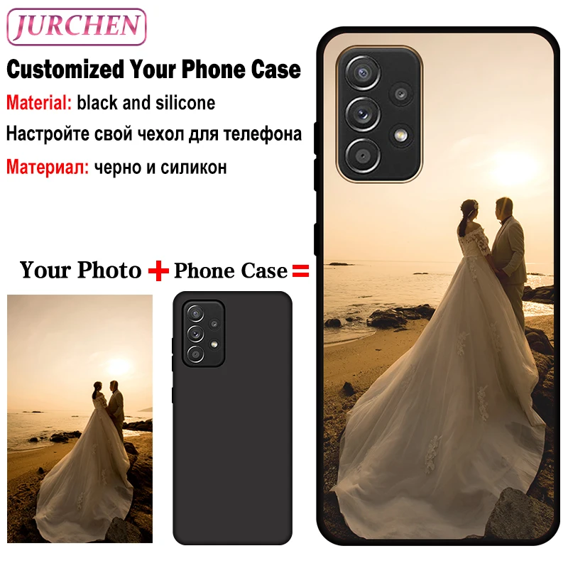 Photo Case For Samsung Galaxy A11 A12 A13 A22 A23 A32 A73 A33 A53 A22S M13 M32 M52 M33 M15 M35 F12 F14 F15 F52 A5 5G