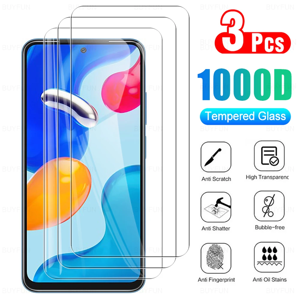 PcCom Essential Protector Cristal Templado 3D para Xiaomi Redmi Note 11/11S