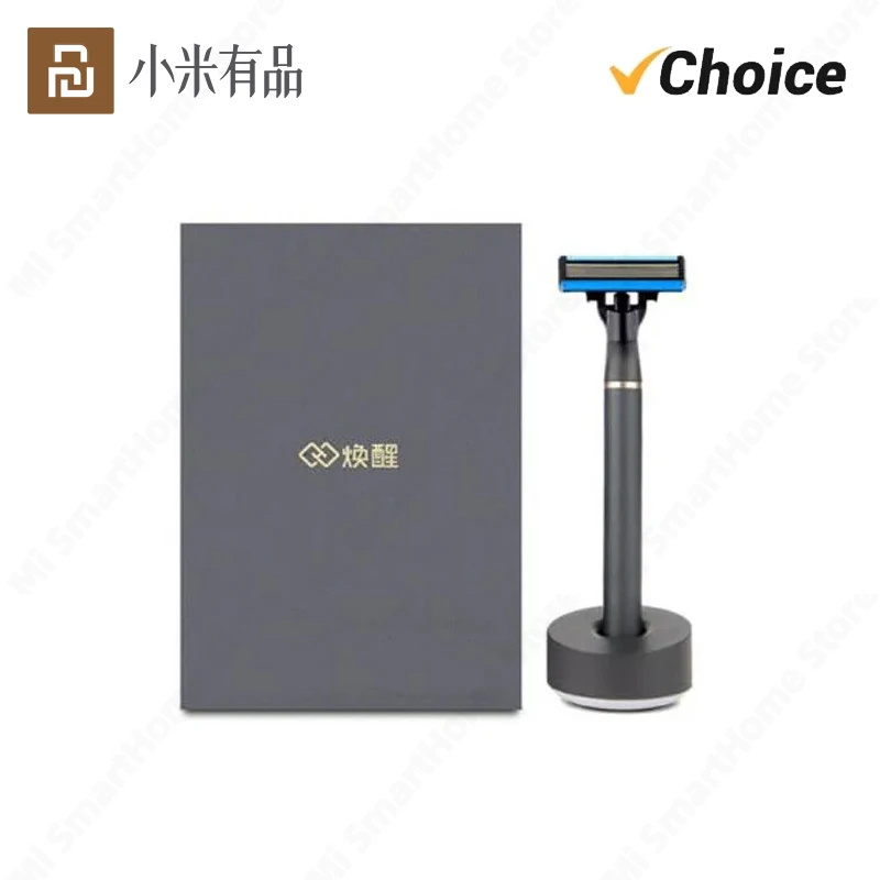 Бритва Mijia REFRESH H600 для бороды, ручная бритва, магнитное бритье, сменные лезвия для бритья для мужчин и женщин от Youpin