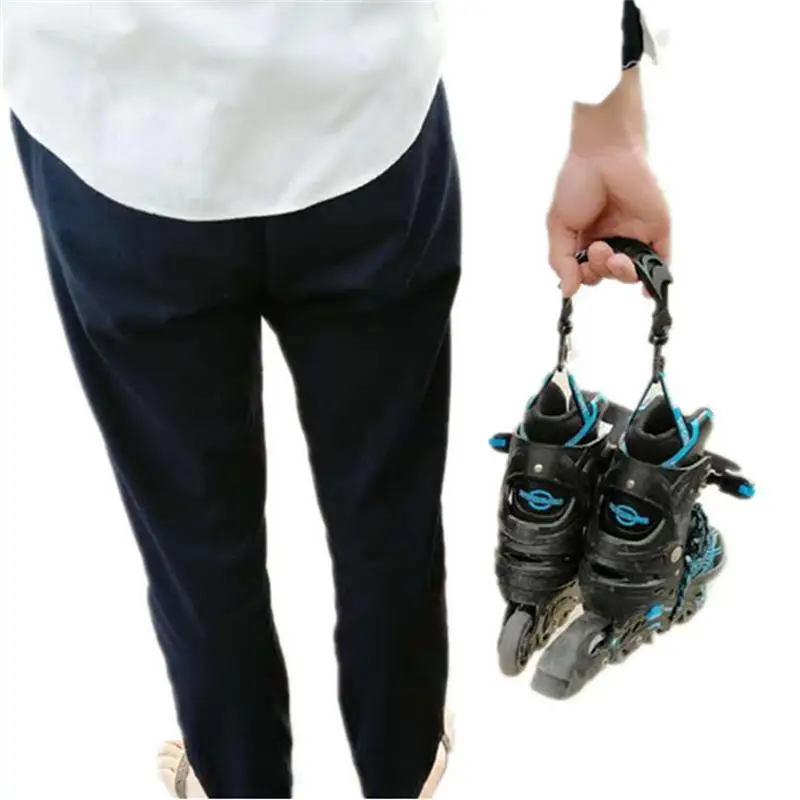 1pc Portable Inline Skate Straps Men & Women Ice Skates Carrying Straps Ski Boot Strap Winter Skating Equipment Accessories skating shoes straps